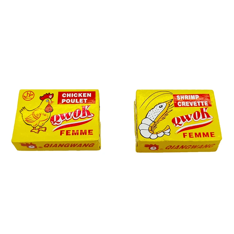  QWOK 10g chicken flavor spice cube seasoning for healthy home cooking with good price saveur de