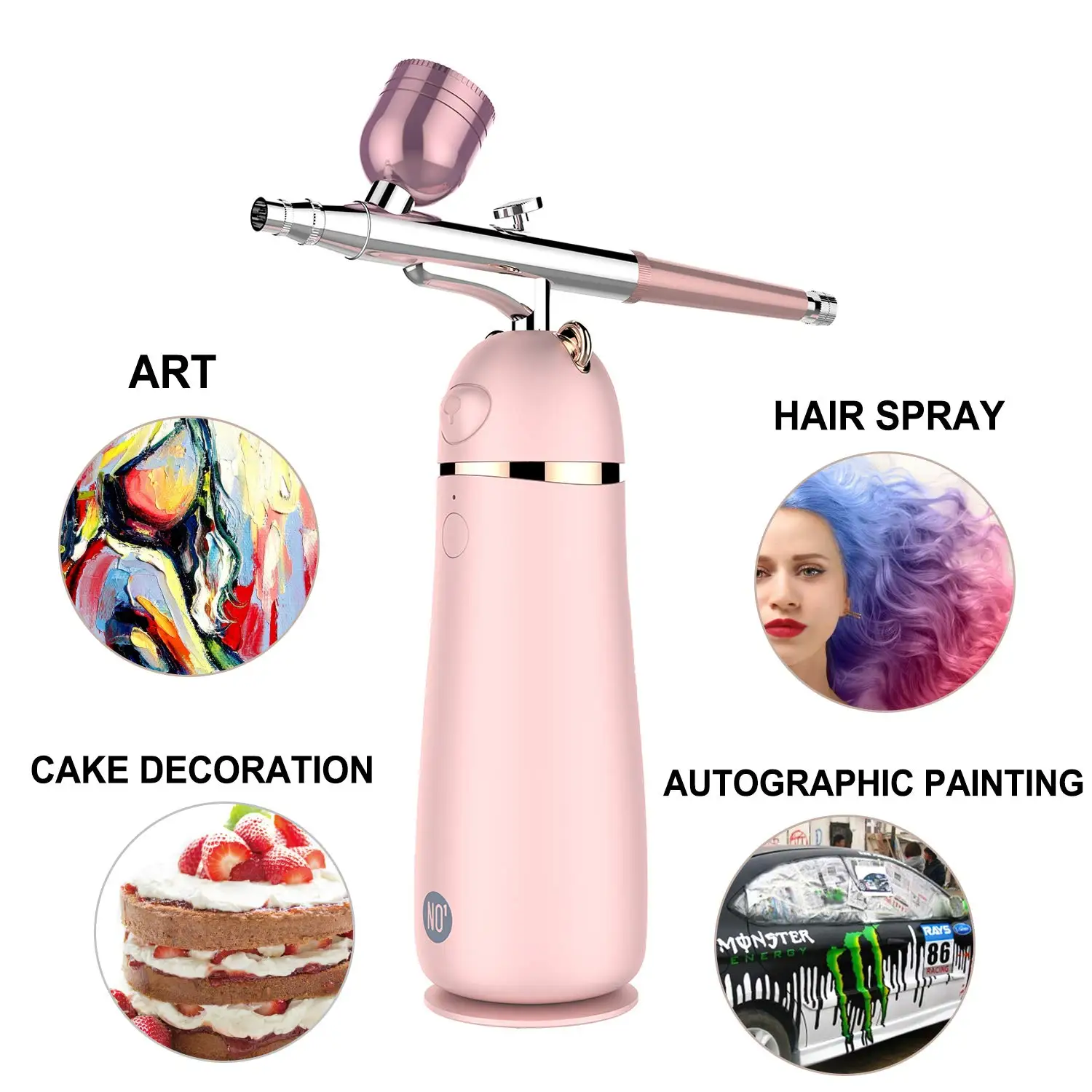 electric air brush machine Foundation Makeup Liquid Airbrush Compressor Kit Gun Make Up Air Brush Machine