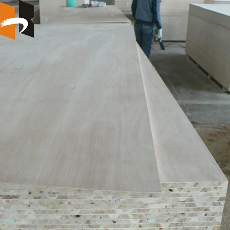 15mm 18mm Poplar Pine Paulownia Core Malacca Laminated Wood Block board