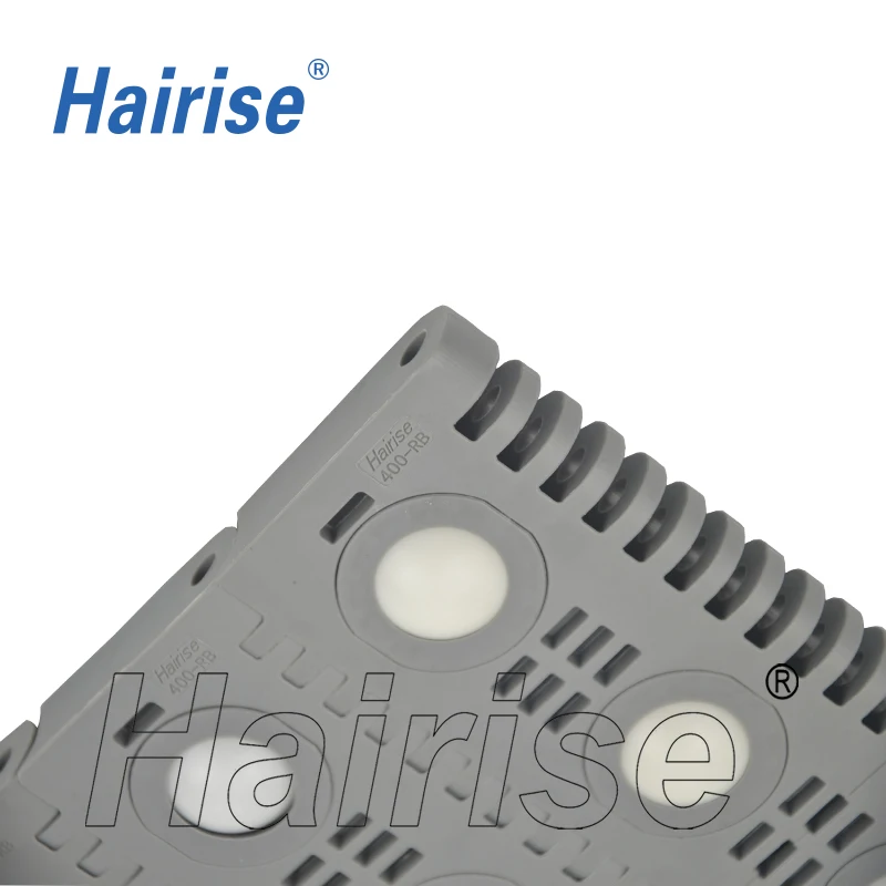 Food grade customized modular plastic conveyor belt for logistics in stock for sale