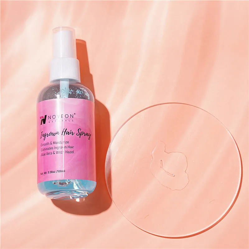 Private Label No Bumps Ingrown Hairs Serum Eliminates Shaving Bumps Razor Burn Dark Spots Ingrown Hair Serum
