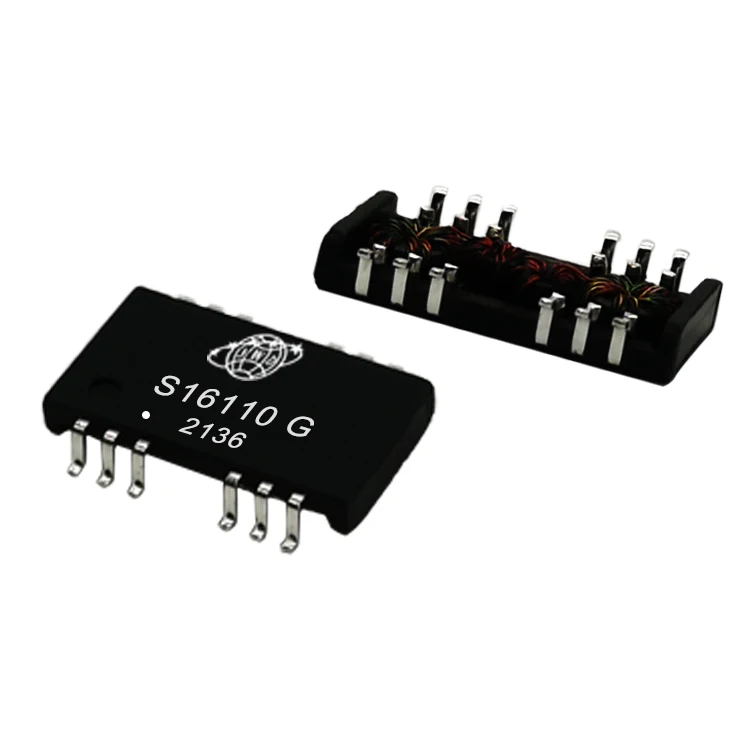 S16110 G  Single port  10/100 Base-T Ultrathin model  SMD  Lan Transformer