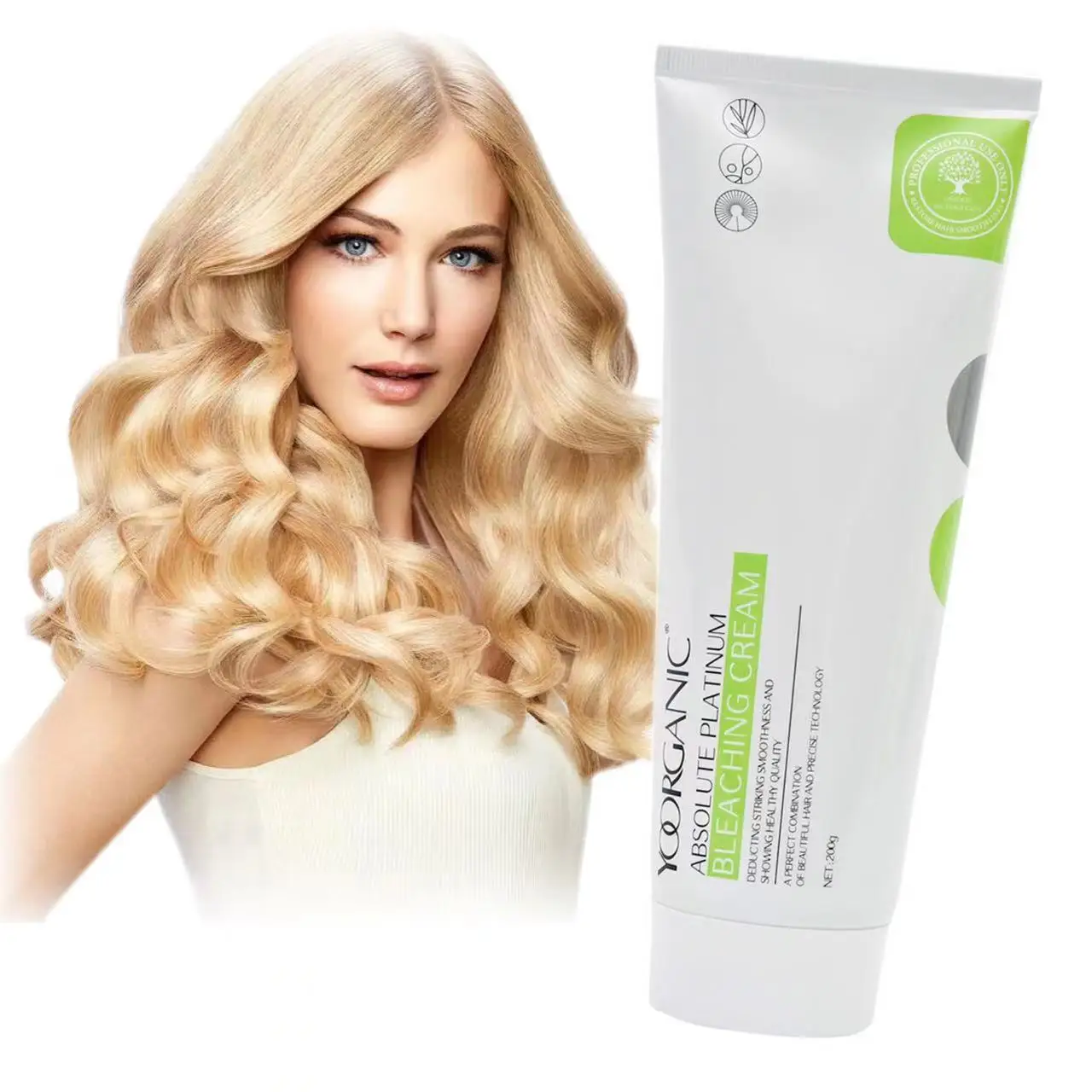 Best quality bleaching hair cream for human wig safe speedy bleach cream up to 10/11/12 level