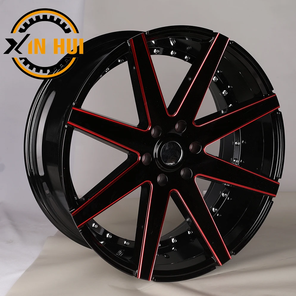 One year warranty 22 inch max car rims pcd 114.3-139.7 suv wheel rim 6 hole rines off road