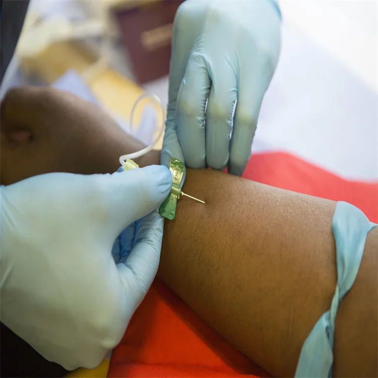 Безопасный Набор для сбора крови с держателем игла Safetyglide