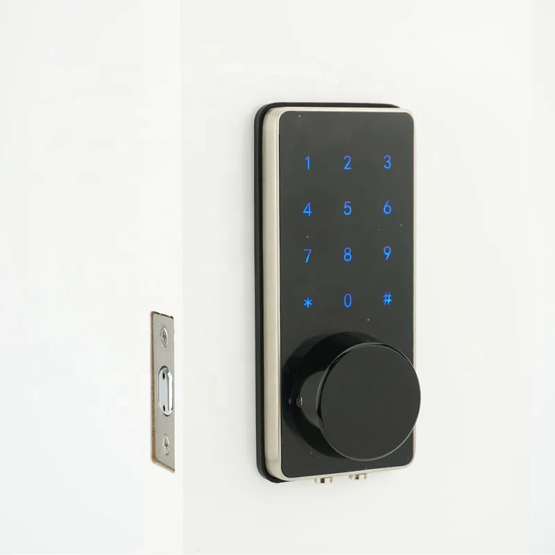 Интеллектуальный Bluetooth блокировка дверей с сенсорным цифровой сенсорной клавиатурой
