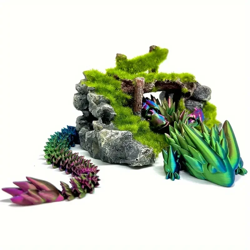 Естественно Разлагаемый шарнирный 3d Печатный 3D dragon FDM услуги печати