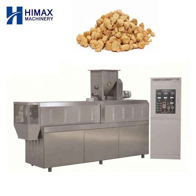 Big Output Textured Soya Protein Machine TVP Food Processing Soybean Artificial Soya Protein Motor Pump Core Components