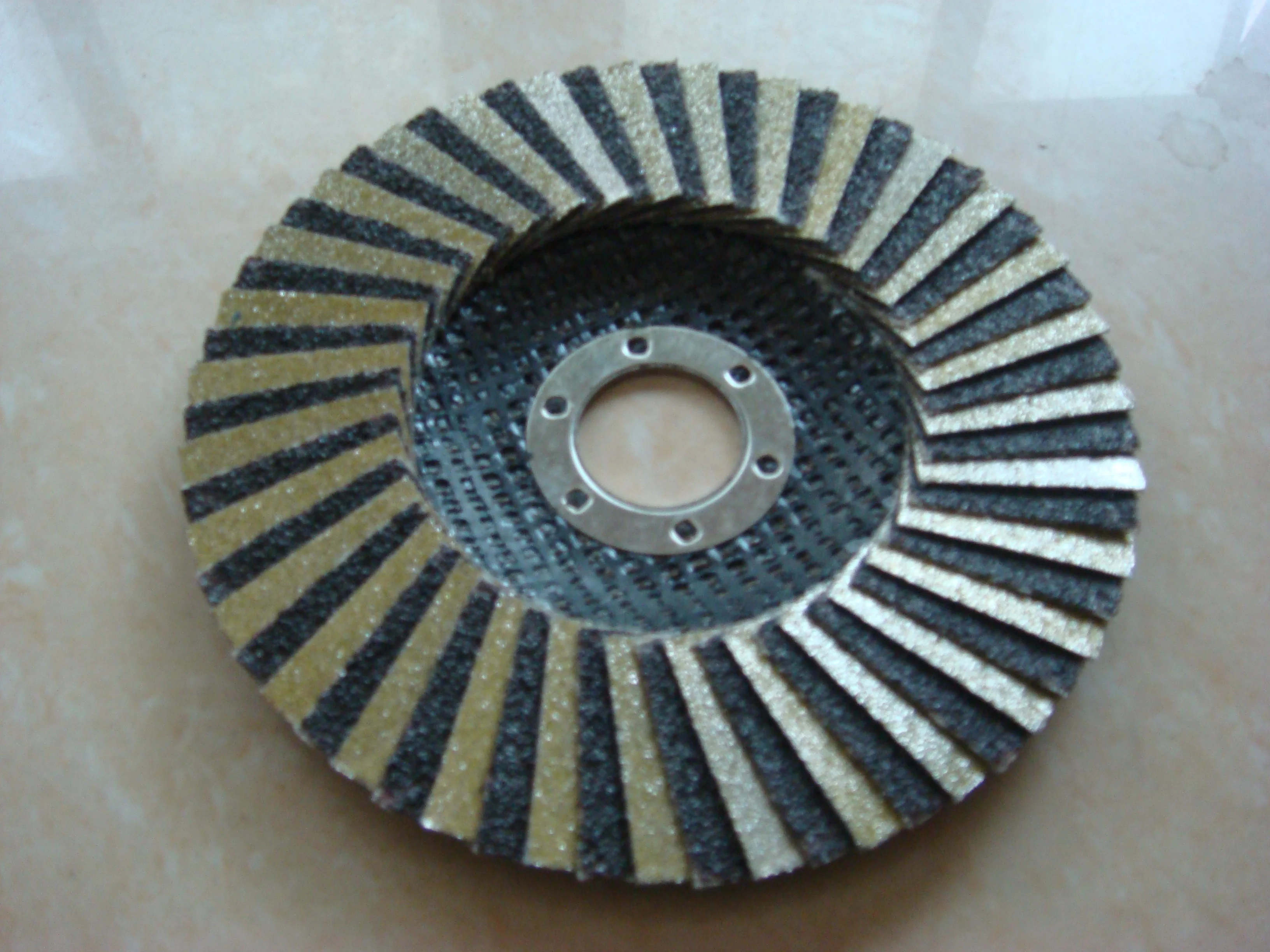 Flexible diamond flap disc for polishing  ceramic product