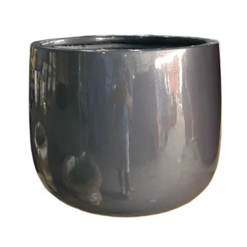 Flower Pots & Planters Set 6 Pcs Lowest Price Long-Lasting House Decoration Custom Color Fiberglass Planter Garden Pots