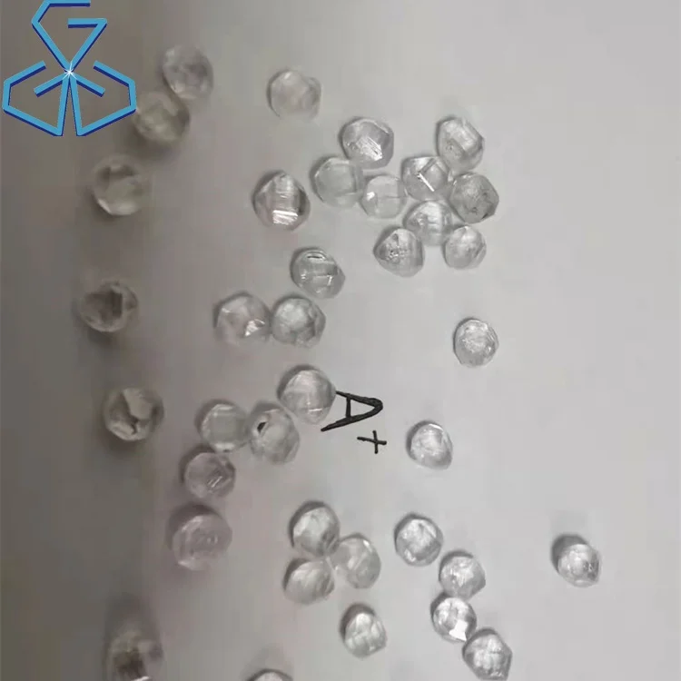 
Factory Cheap Price Lab Grown Diamond HPHT White Rough Diamond 