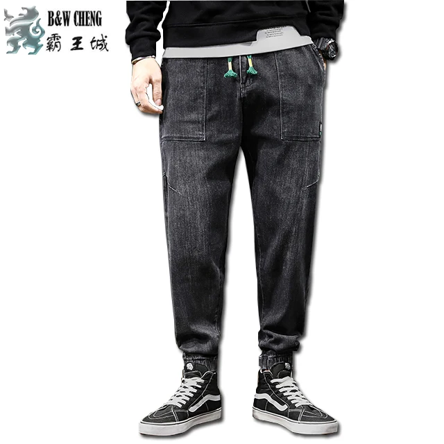 Cargo Pants Men Fashion 2021 Baggy Trousers Hip Hop Style Japanese Streetwear Harajuku Sweatpants Black Joggers Men