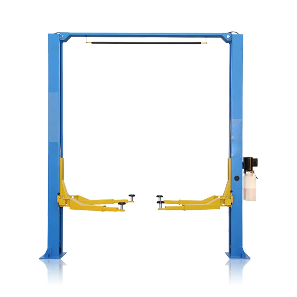 High quality garage clear floor 4000kg car lifting equipment 2 post car hoist for sale