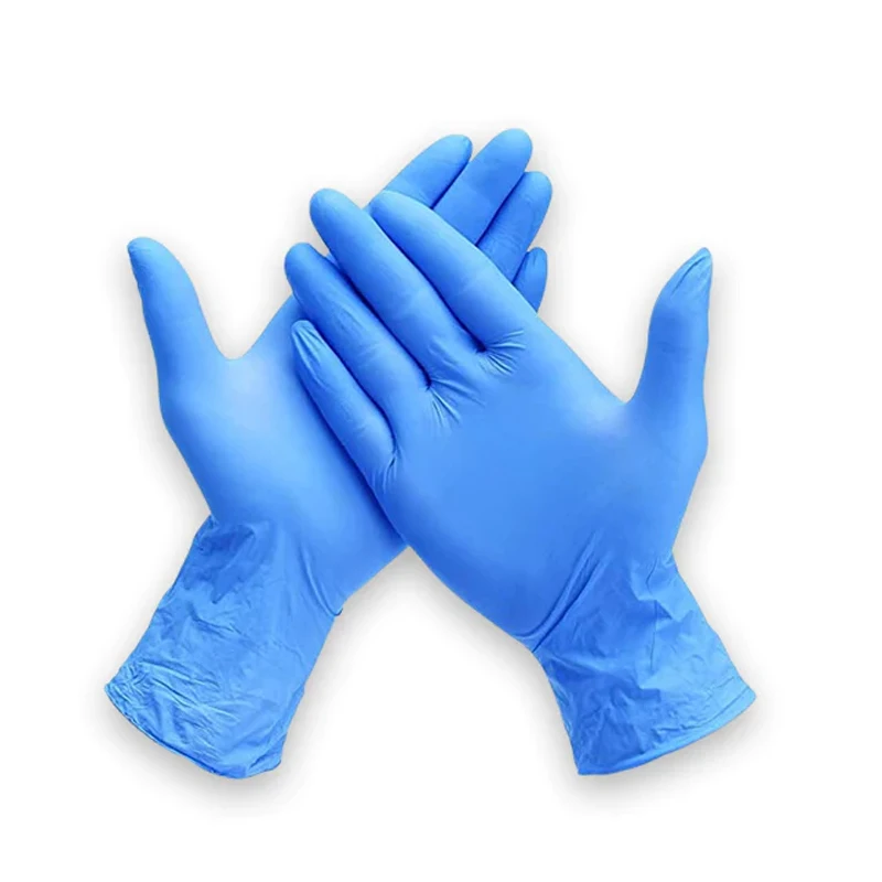 Powder Free Medical Exam Gloves Cooking & Cleaning Disposable Nitrile Gloves White