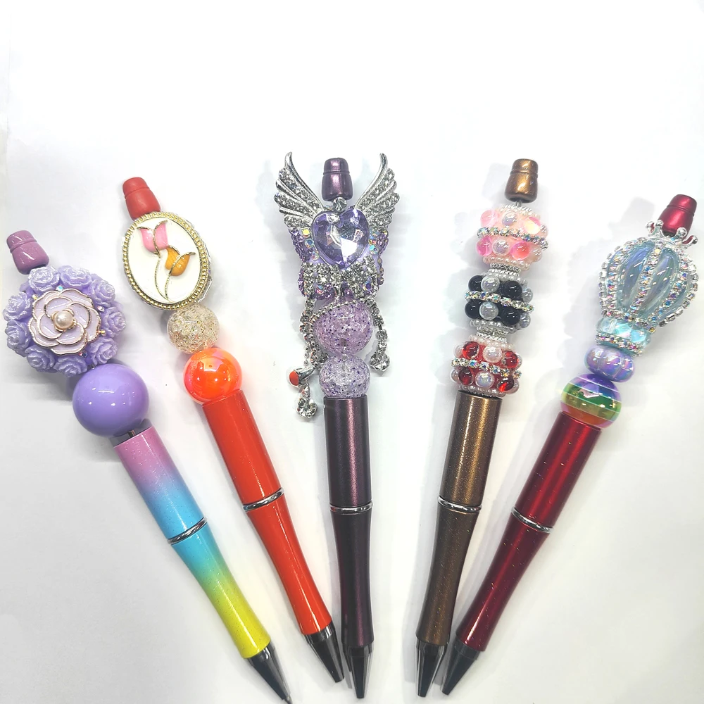 Handmade Gem Pearl diamond Clay Beads for DIY Beaded Pen Accessories and Jewelry Making Materials