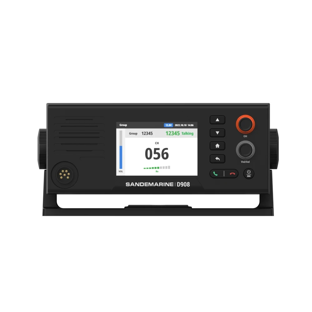 Marine Radio Telephone D908 Marine Transceiver  Walkie Talkie Ships Intercom