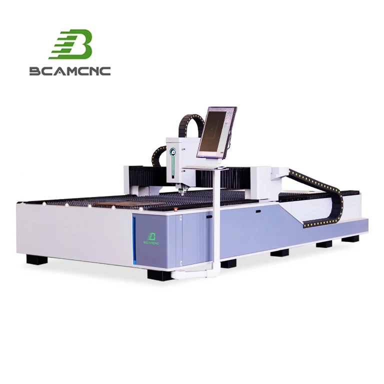 BCAM carbon steel 3015 ipg 3kw 4kw 6kw laser source fiber laser cutting machine price for sheet metal