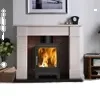 stufe a legna con forno smokeless wood and coal stove for heating home