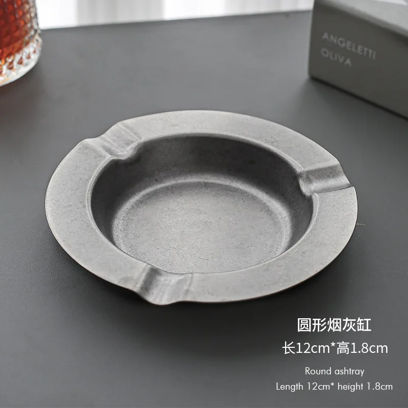 304 stainless steel to do old retro industrial style irregular art modeling high-end ashtray restaurant home commercial