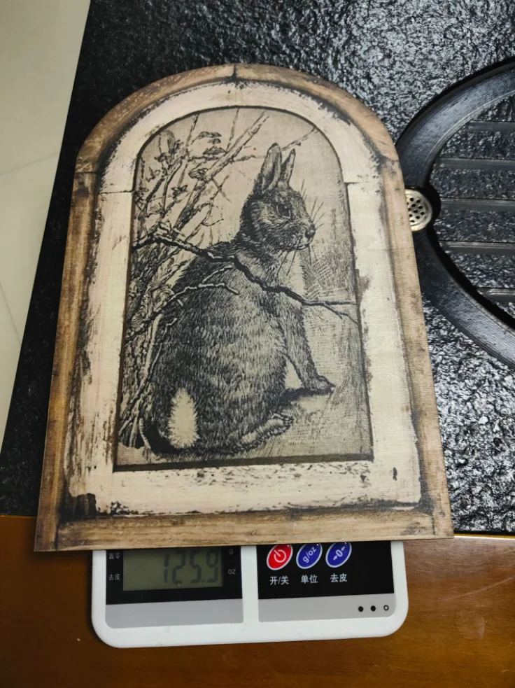 Custom Archer Hill Cottage AZ Rustic Farmhouse Decor Wooden Sign Rustic Table Farmhouse Decor Rabbit Wall Art Wood Decoration