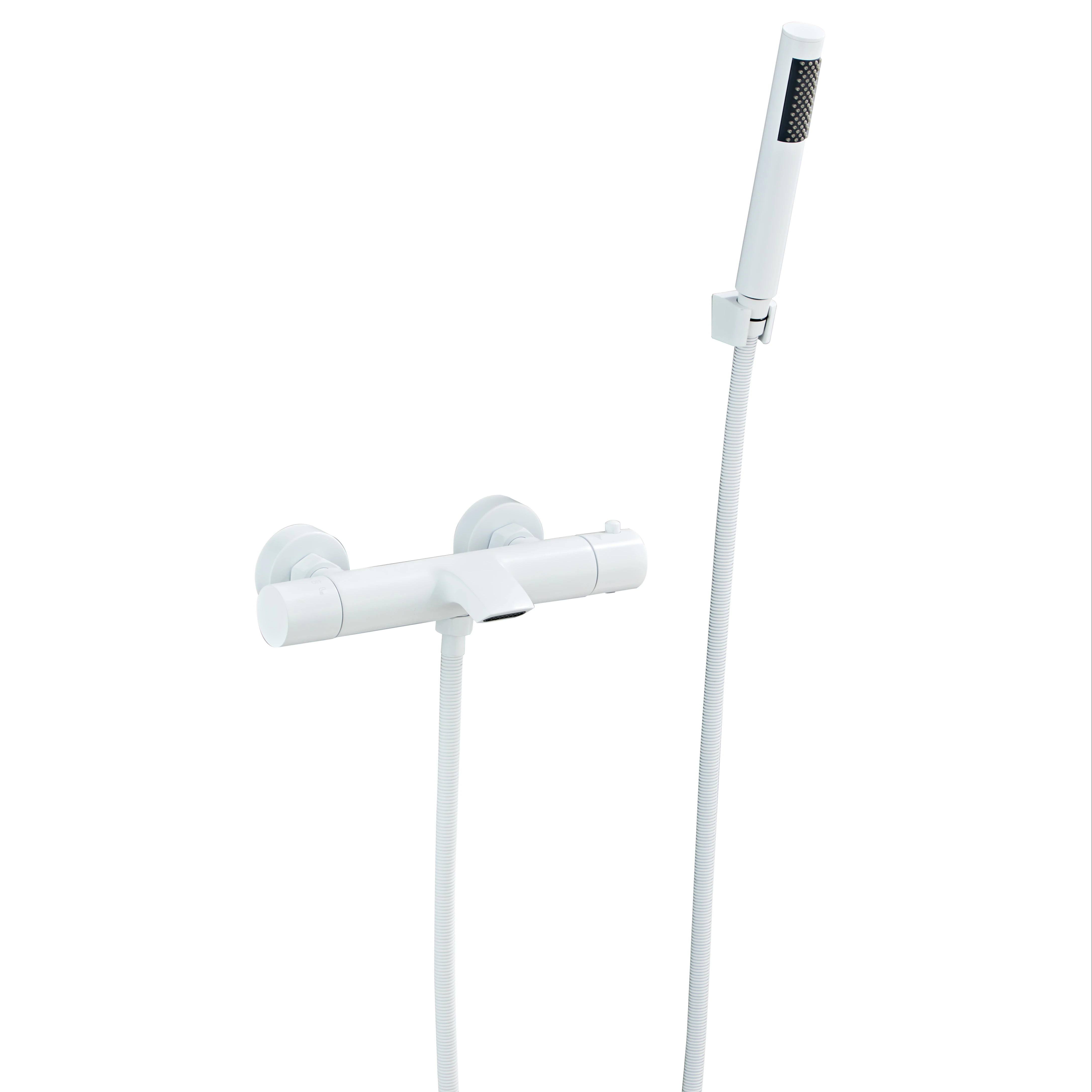 Wholesale High-Pressure Concealed Bathroom Shower Faucet Wall Mounted 2-Function Shower Head Brass Hot Cold Water Mixer Classic