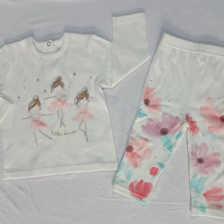 
China Wholesale Kids Wear Summer Skirt Trousers Girl Clothing Set 