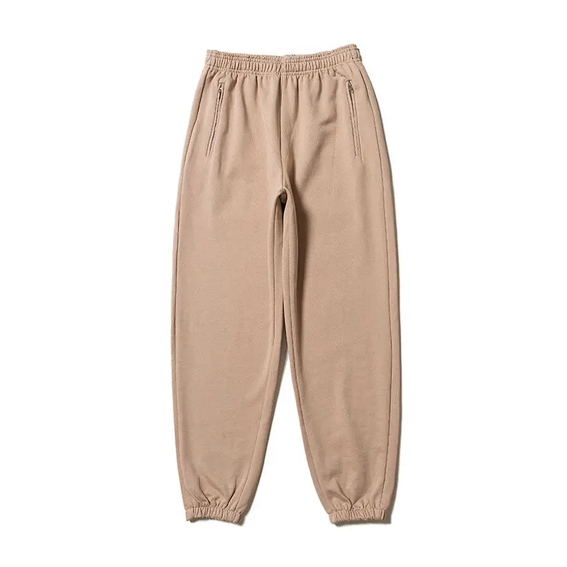 100% Cotton Vintage Heavy Weight Sweat Pants Winter Plain French Terry Custom Sweatpants Digital Printing Picture Knitted Loose