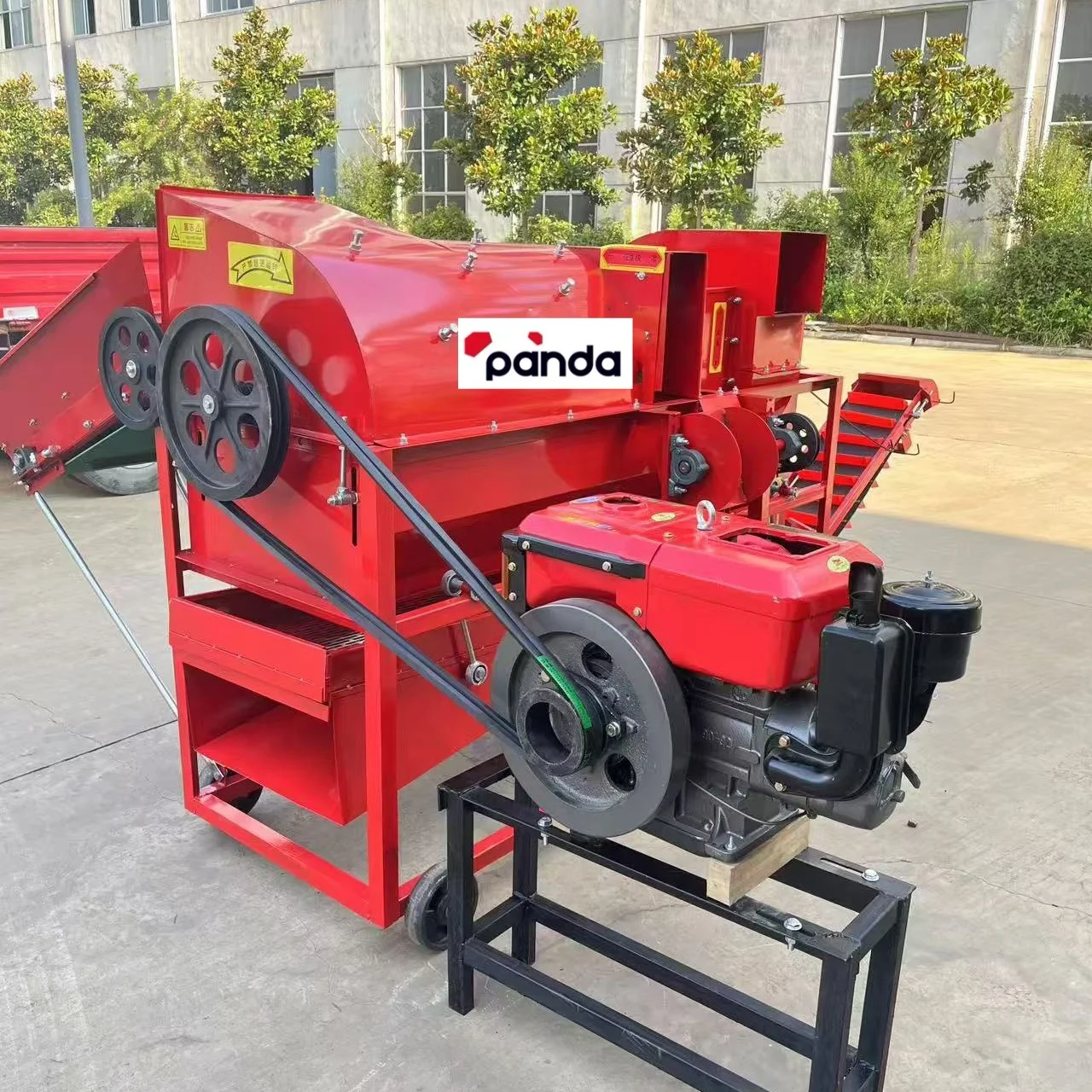 Multi-Power Drive Automatic Groundnut Picker Peanut Harvester