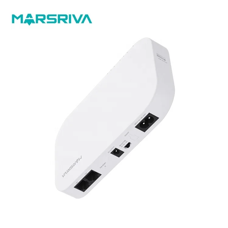 MARSRIVA UPS с резервным аккумулятором DC 5V 24V вход Smart Mini DC UPS для Wi-Fi маршрутизатора