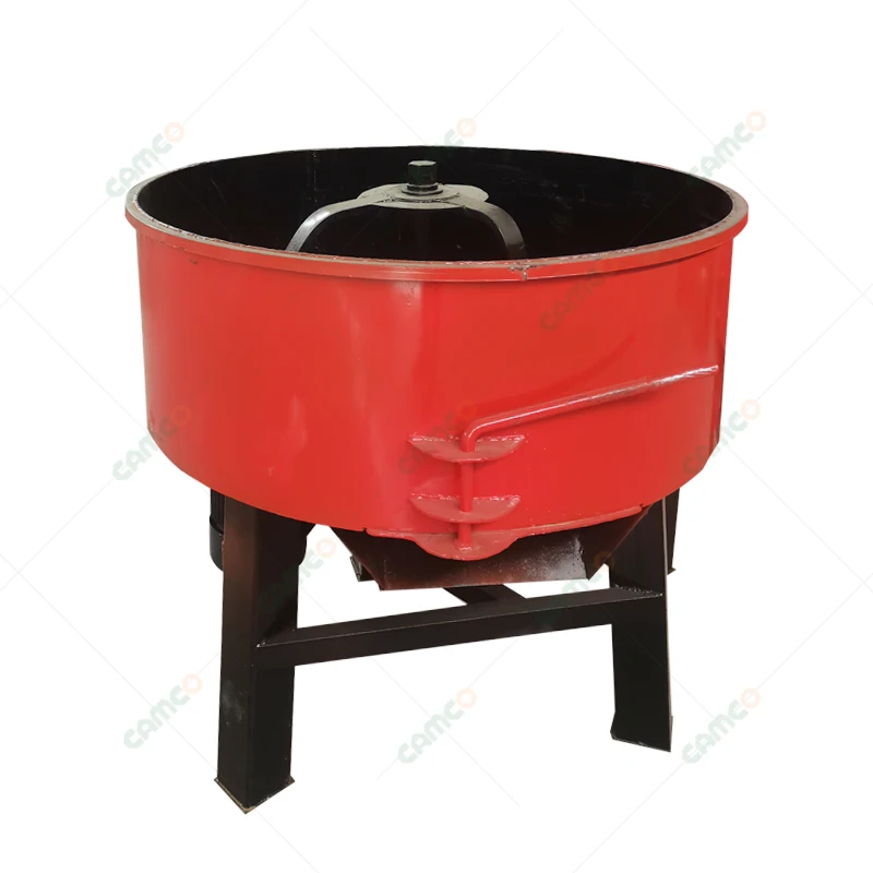 Vertical flat mouth mortar multifunction Forced 350l Cement Mixer Electric Pan Mixer
