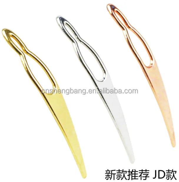 Dreadlocks lnterlock Needle tools 2pcs/set knitting needle crochet hook Crochet hook hair pinsHair Needle for braiding hair