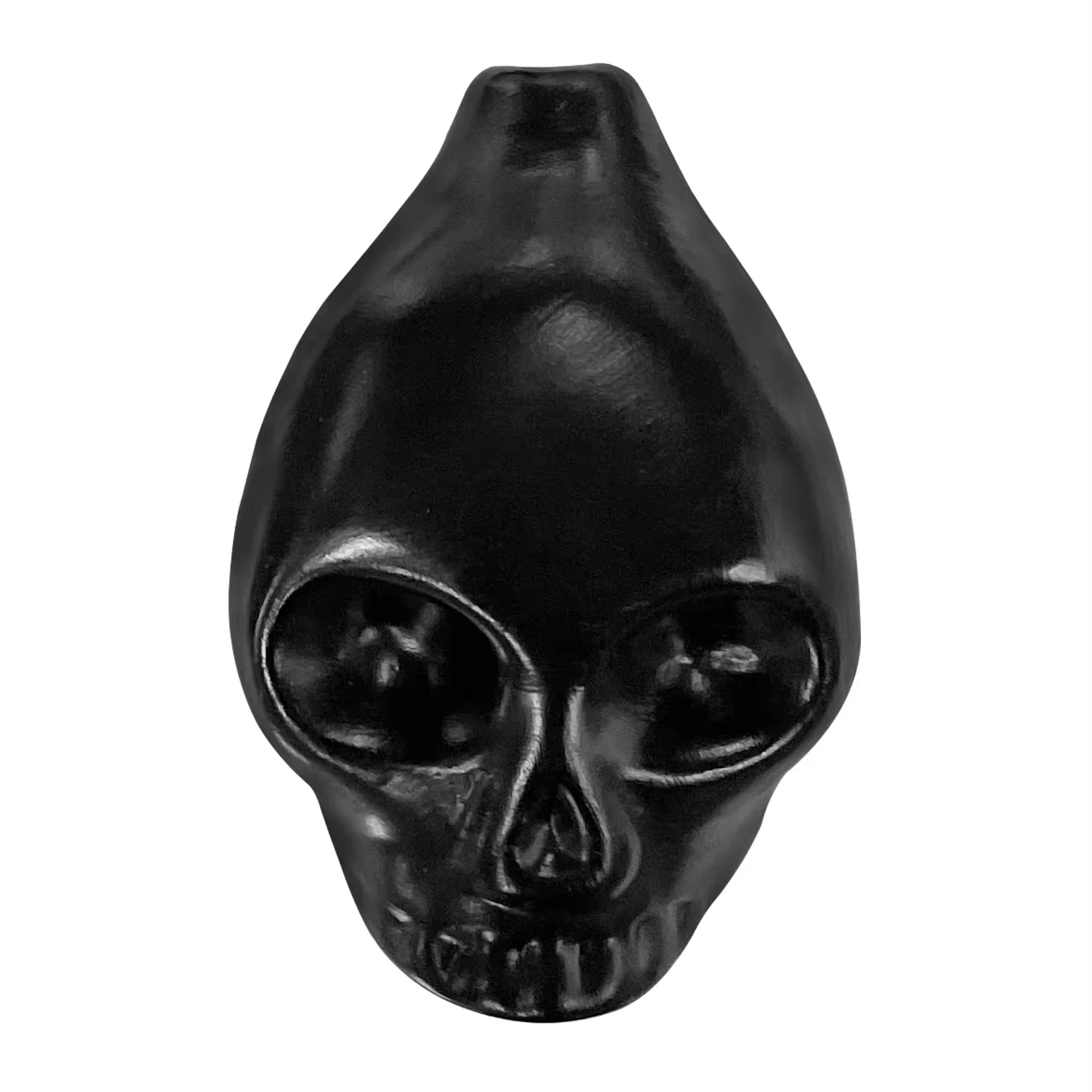 Ceramic black scream whistle aztec death screaming for Scary Halloween with Ghostly and Creepy Whistling