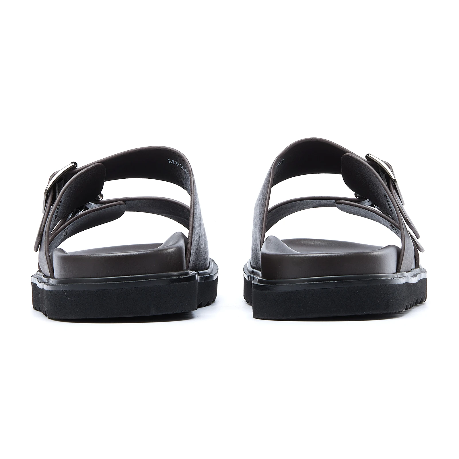 Trendy Genuine Leather Sandals Comfortable Non-slip Slippers Top Layer Cowhide Vamp EVA Outsole Comfortable Mens Casual Shoes