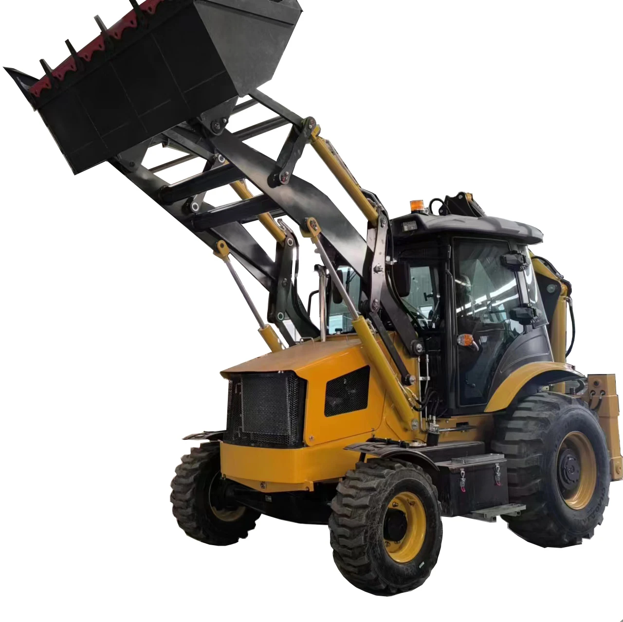 XDEM Backhoe Loader WZ30-25 Articulated structure loader excavator cheap  digger loader parts