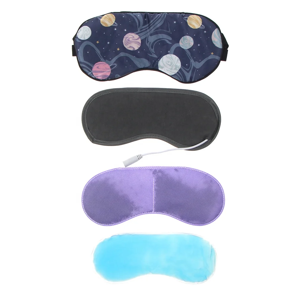 Electric Hot Cold Compress Eye Patch USB Heated Steam Sleeping Eye Mask