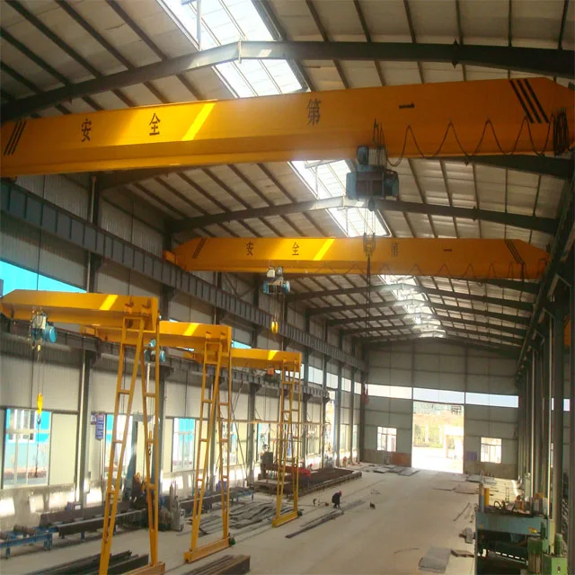 Support Customization 6 10 20 ton Single girder overhead crane ceiling mounted bridge crane 5ton