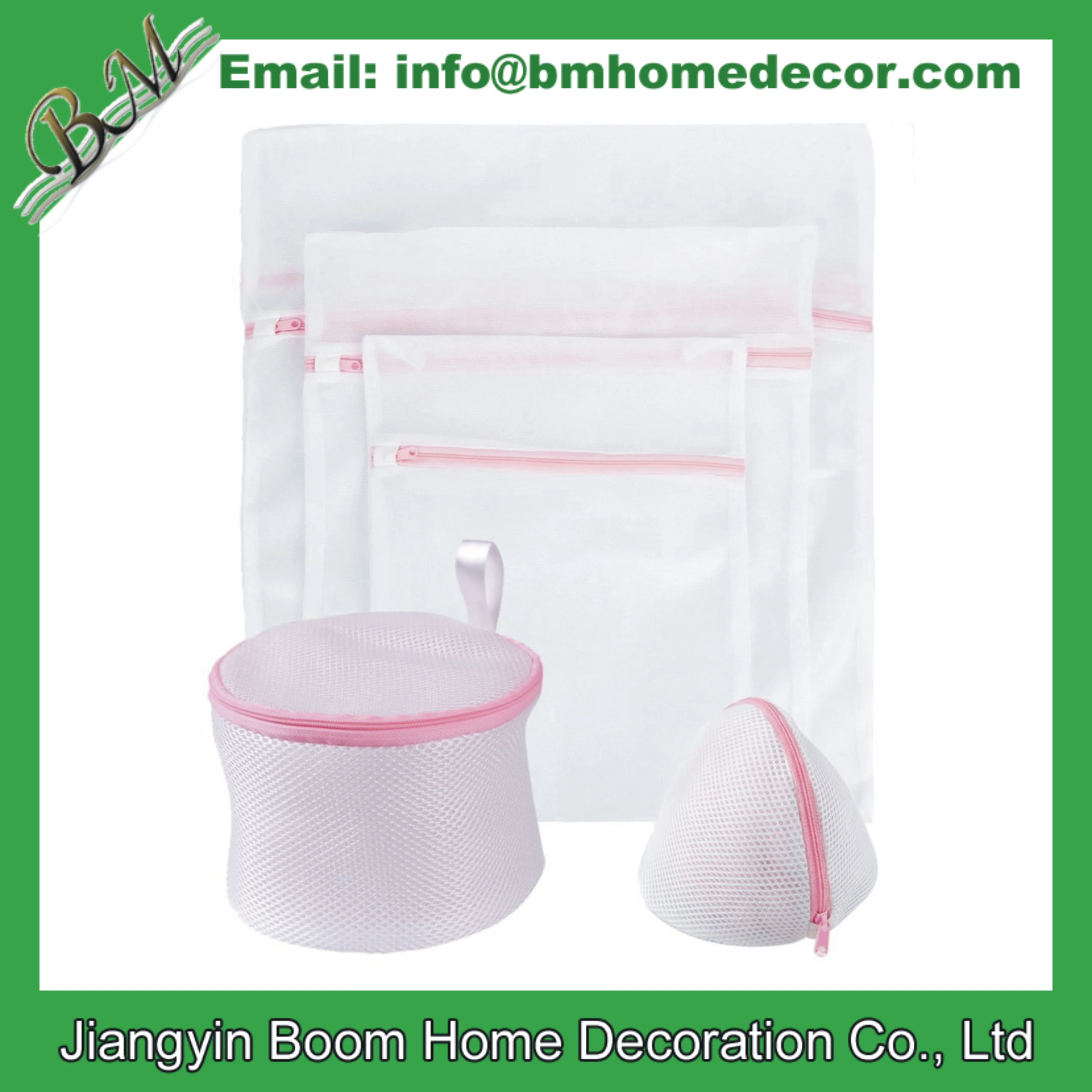 Zippered Foldable Mesh Laundry Bag Bra Socks Underwear Clothes Washing Machine Protection Net Laundry Organizer Bag