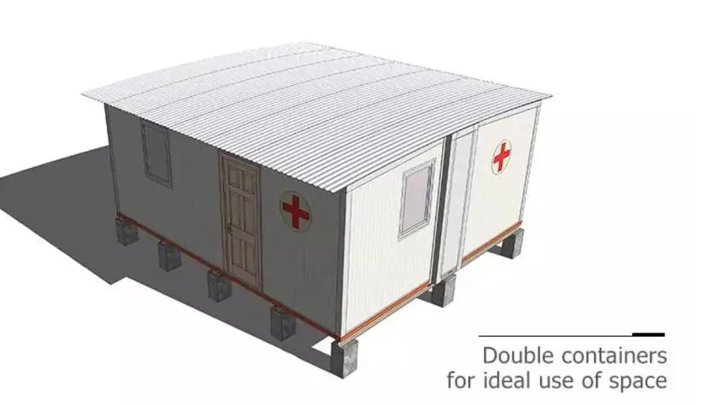 
2020 newest free design hospital house /mobile container house for anti virus as isolation rooms 