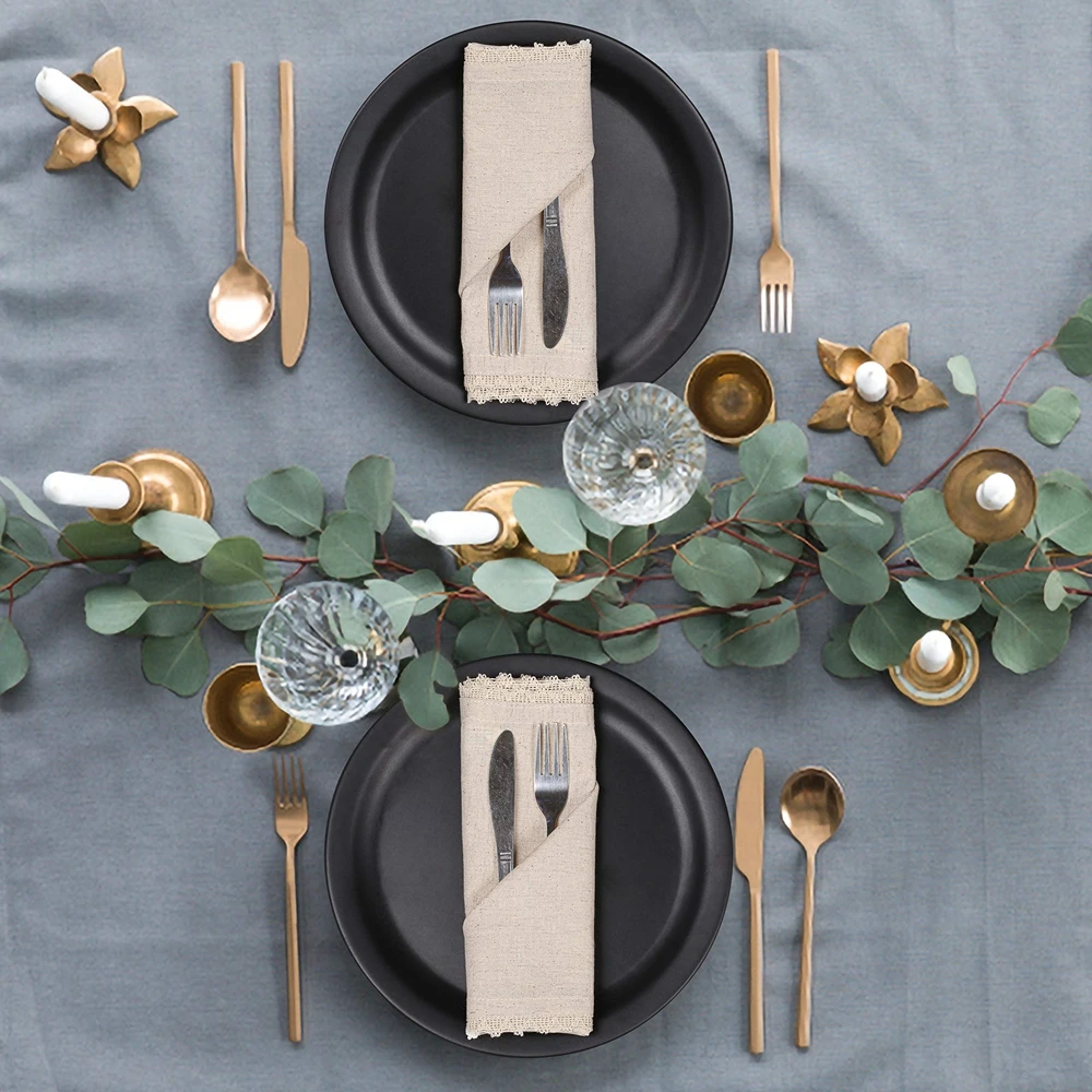 top selling napkins wedding linen dinner napkin towel for women men chef