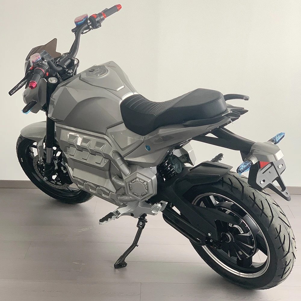 Factory Direct New Style 30000W Motor Electric Motorcycle 72V Hot Selling Sport Bike E- Motorcycle for Food Delivery Adult