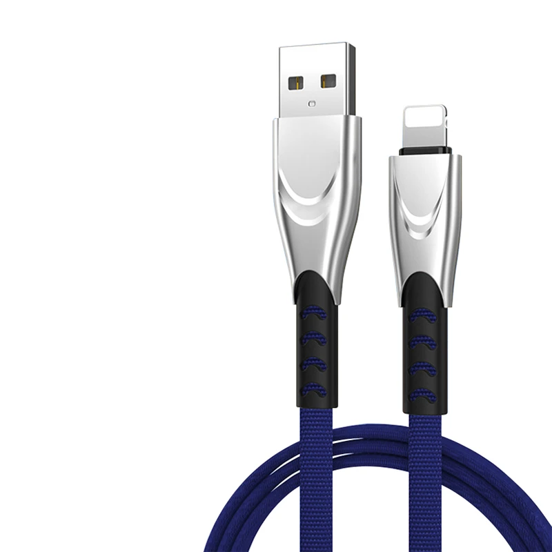  USB кабель для передачи данных iPhone/TYPE-C/Android /HUAWEI/iPad 1 М 3 0 быстрой зарядки зарядное устройство мобильного телефона Красного/черного/голубого цвета Дата-кабель 2