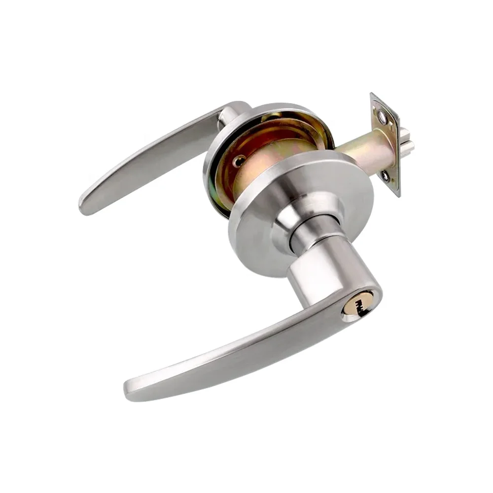 Roeasy manufacturer reasonable price lever lock door lever lock 3 inch sabs 2 or 3 lever sash mortise door lock