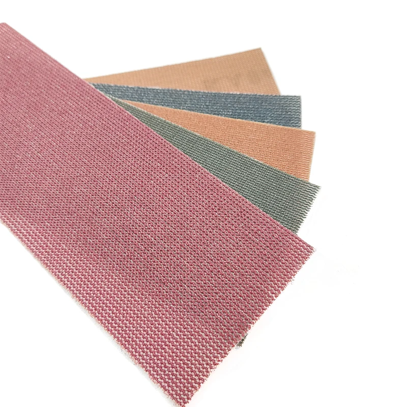 70*198MM Square Hook and Loop Sandpaper Discs Mesh sandpaper