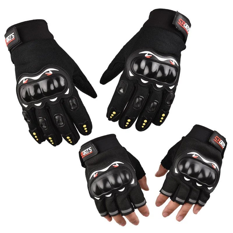 Outdoor riding anti-fall gloves non-slip touch screen gloves summer winter protective warm gloves 2022