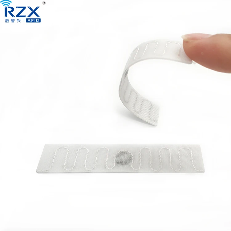 Дешевые RFID метки UHF Моющиеся Водонепроницаемые гибкие текстильные бирки для стирки
