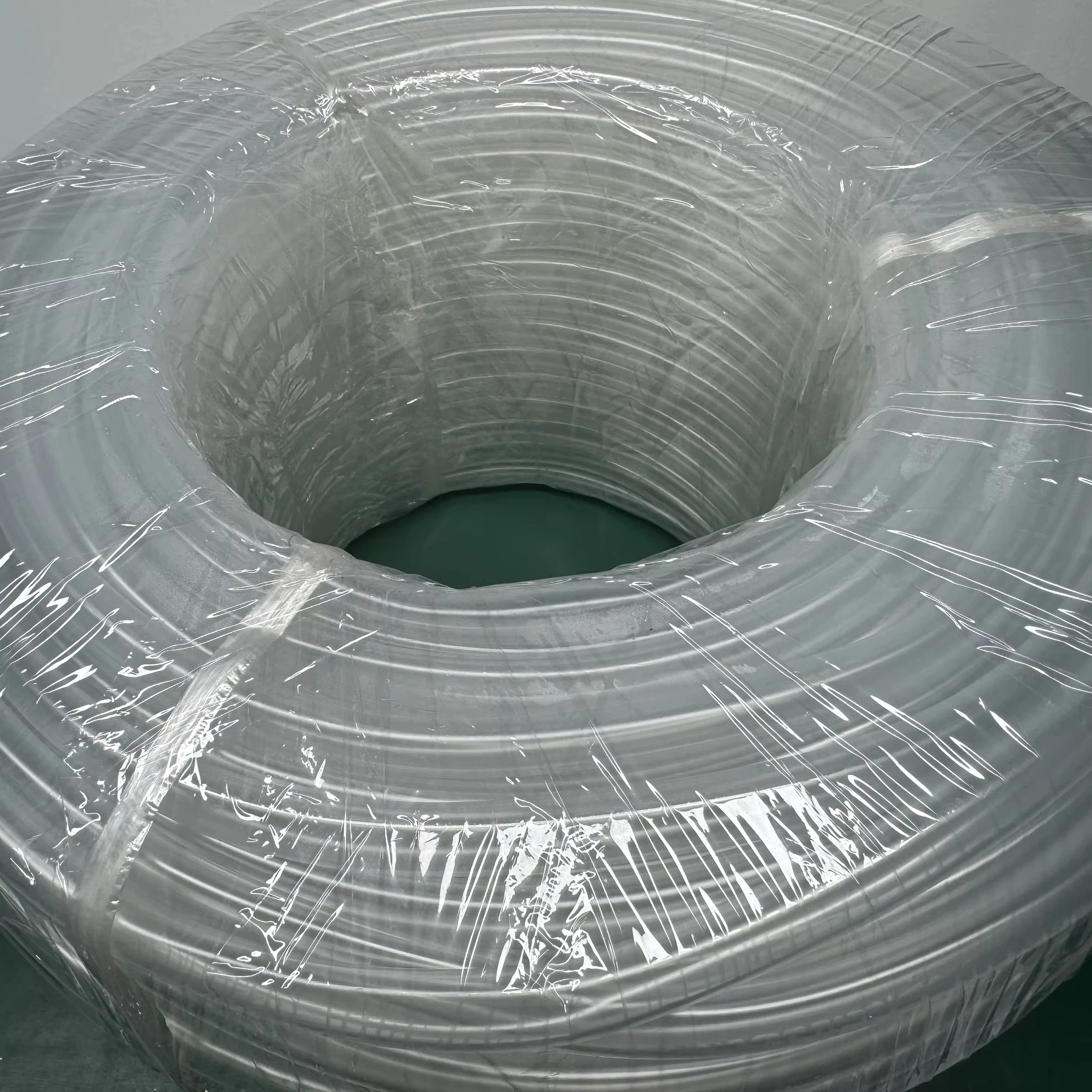 Multi-Certified  PEX Pipe Transparent Corrugated Flexible Drainage Hose Plastic Tubes Made PVDF Rolling Moulding Processing