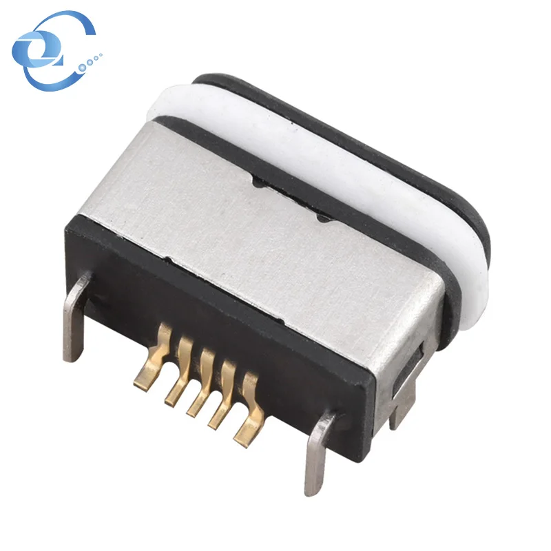 Usb Jack Ip68 Type AMP Micro 5Pin Female Connector IPX8 Waterproof