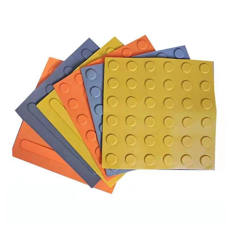 High Quality Acid Resistant Pvc Tpu Wholesale Tactile Guide Bricks Safe Road Surface Anti Slip Flooring