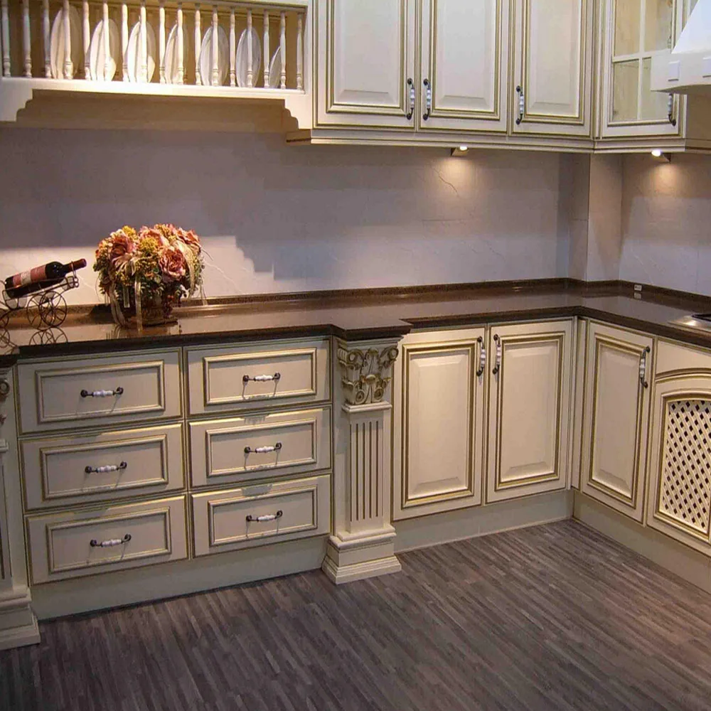 Rectangular Artificial Stone Kitchen Countertops Big Slabs Undermount with Two Holes without Faucet Sink Style