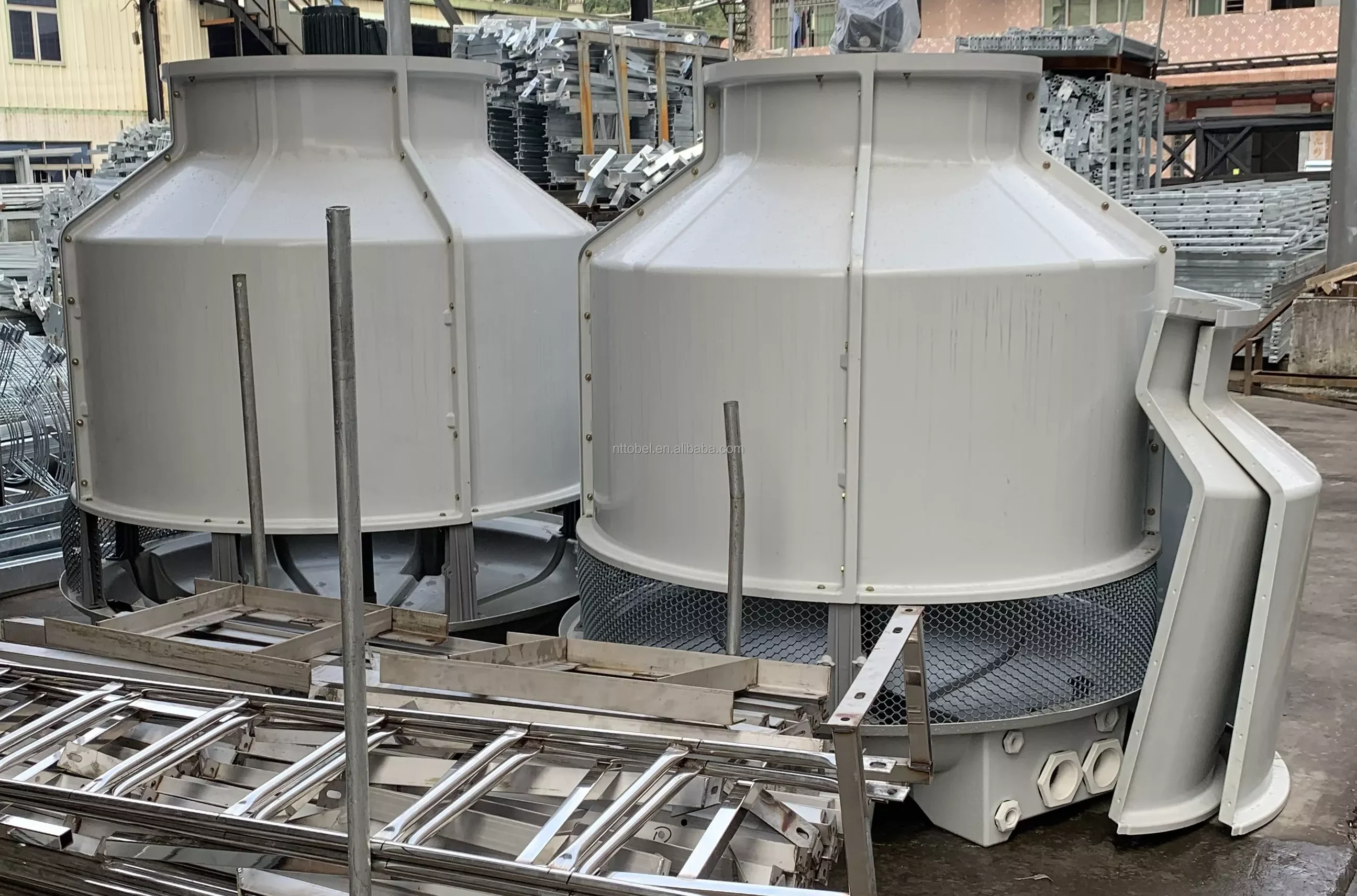 CTI Certified FRP Round water Cooling Tower 10 ton 20 ton price